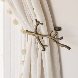 Set of Branch Curtain Tie-Backs